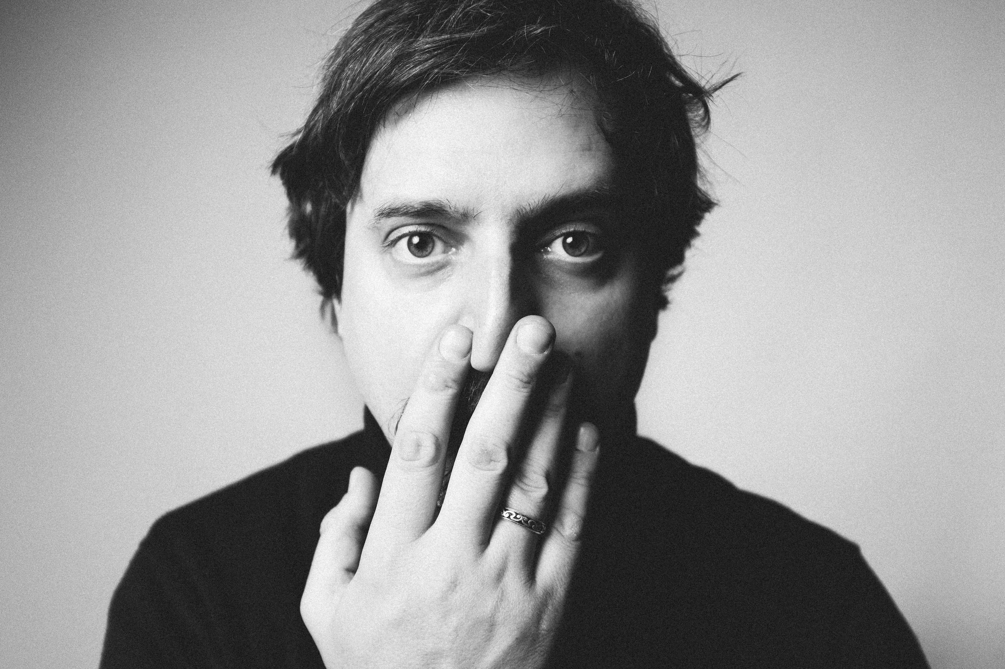Black and white portrait of Igor.